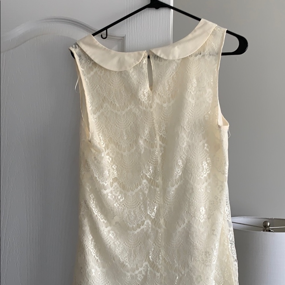Off White Lacy Top - Picture 3 of 3